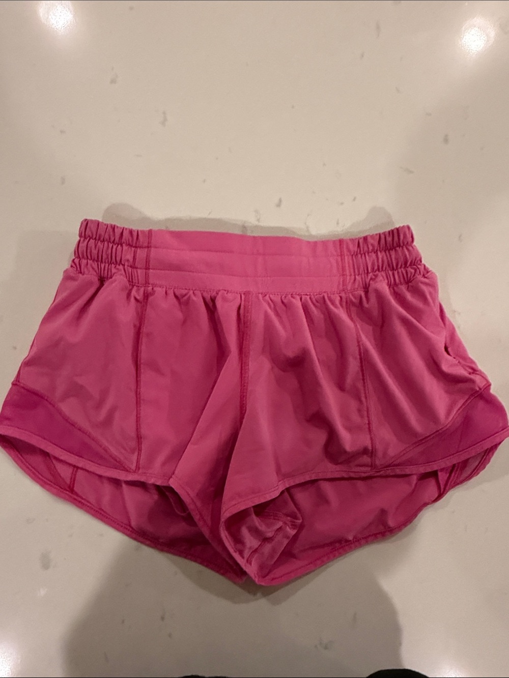 Lululemon Pink Athletic Hotty Hot Shorts